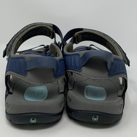 Teva Tirra Blue Outdoor Hiking Sandal Cushioned Quick Dry Comfort Walking - Picture 8 of 14